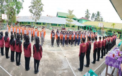 Passamuda Mansahute Gelar Seleksi Paskibra Tingkat Madrasah