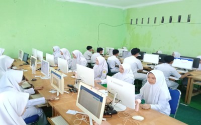 Simulasi Sukses, MAN 1 HST Siap Gelaran ANBK 2025