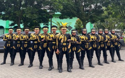 Passamuda Mansahute Tunjukkan Semangat Juang, Ikuti Lomba PBB Bupati Cup HUT TNI ke-80.